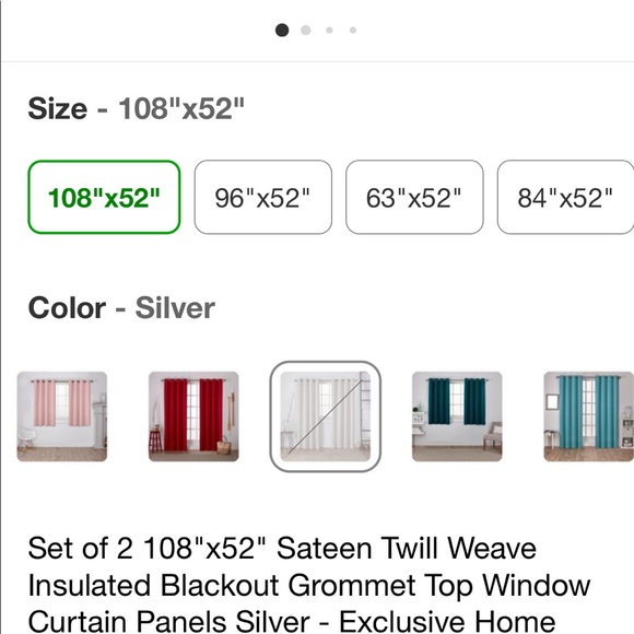 Blackout Curtains - Picture 1 of 3